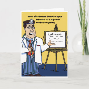 Medical mystery get well card