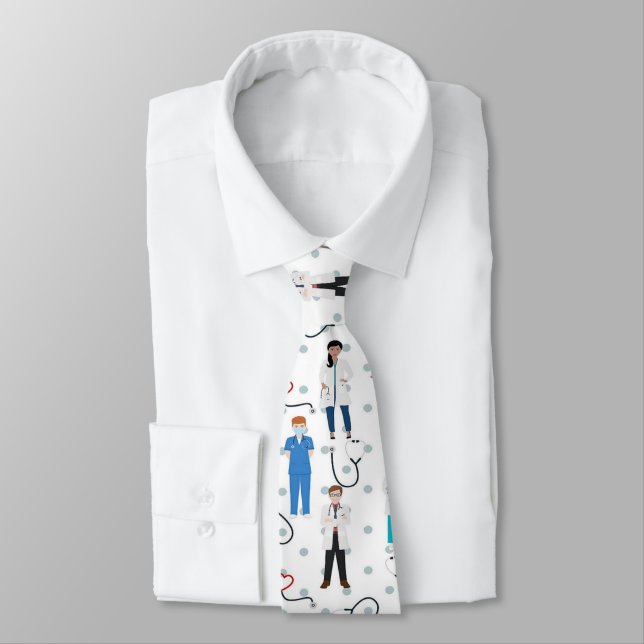 Medical Necktie (Tied)