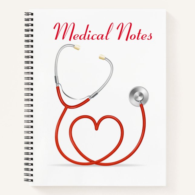 Medical Notes  Notebook (Front)