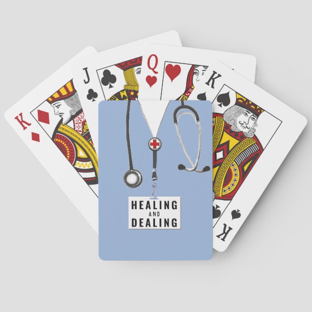 Medical Novelty Gift Playing Cards (Back)