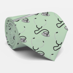 Medical, Nurse, Doctor themed stethoscopes, Name Tie