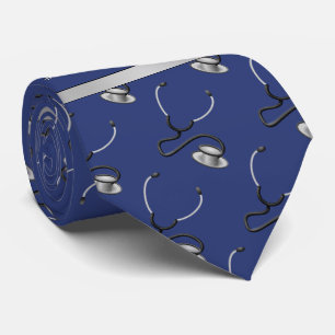 Medical, Nurse, Doctor themed stethoscopes, Name Tie