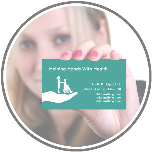 Medical Nurse Health Budget Business Cards