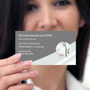Medical Nurse Practitioner Professionally Designed Business Card