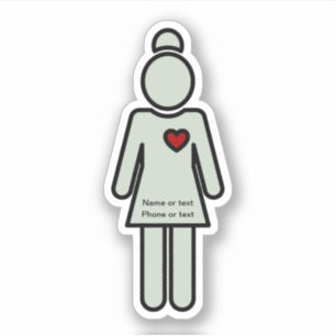 Medical Nurse Theme Cutout Shape