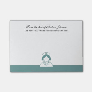 Medical Nurse Theme Post-it Notes