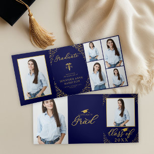 Medical Nursing School Graduation Announcement