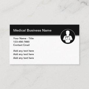 Medical Office Doctor Business Cards