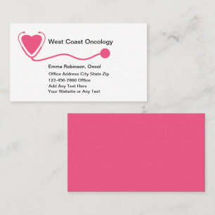 Medical Oncologist Cancer Treatment  Business Card