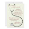 Medical or Nursing Degree Graduation Invitation
