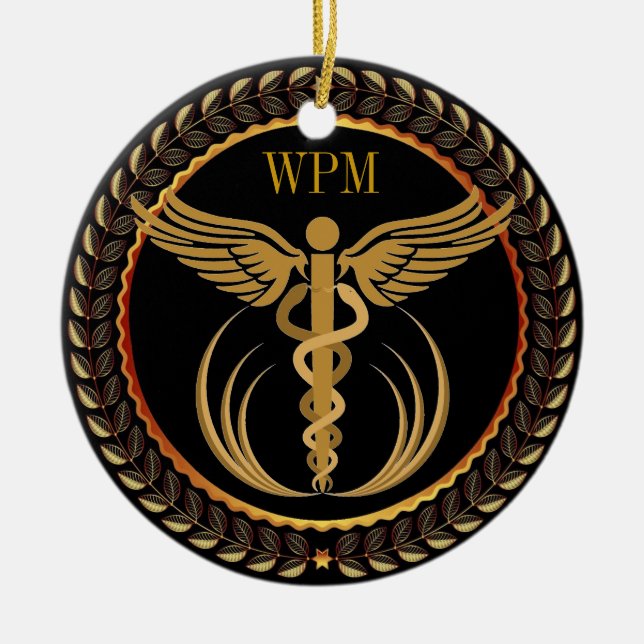 Medical Ornamenet - SRF Ceramic Ornament (Front)