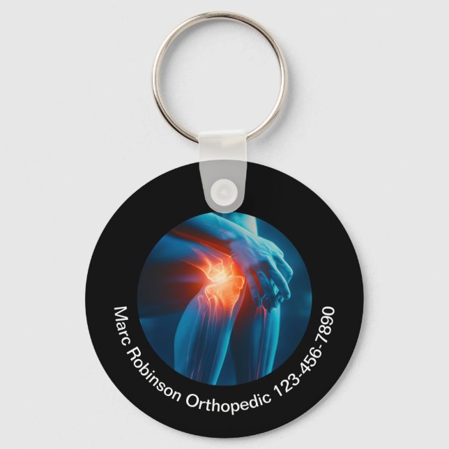 Medical Orthopaedic Doctor Promotional Keychains (Front)