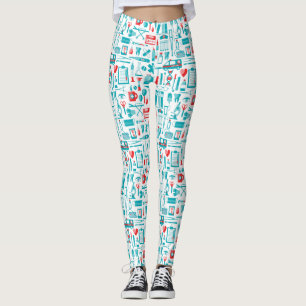 Medical Pattern Leggings