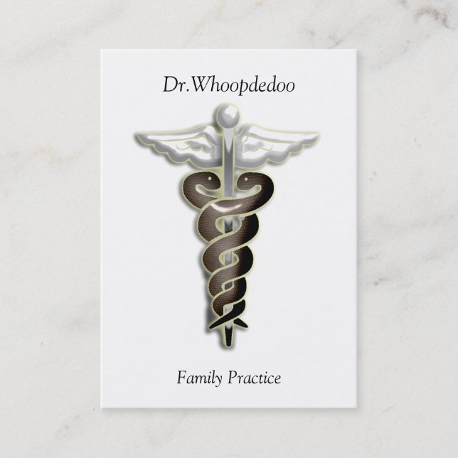 medical practice business card (Front)