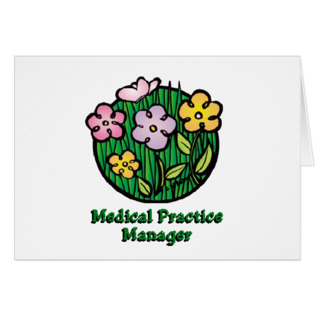Medical Practice Manager Blooms (Front Horizontal)