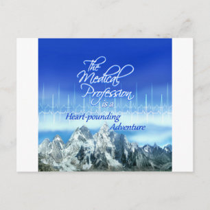 Medical Profession is an Adventure_Heartbeat & Mou Postcard