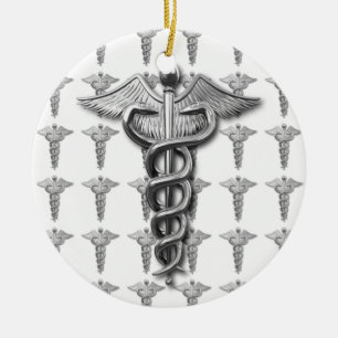 Medical Profession Symbol Ceramic Tree Decoration