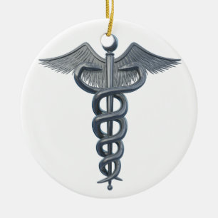 Medical Profession Symbol Ceramic Tree Decoration