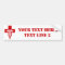 Medical Professional bumpersticker - customise