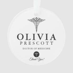 Medical Professional Graduation   Retirement Ornament