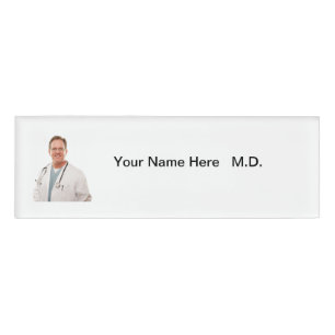 Medical Professional Name Tag