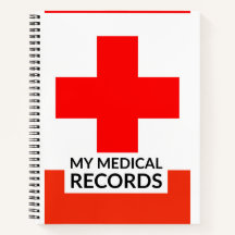 Medical Record Keeper Notebook style 2