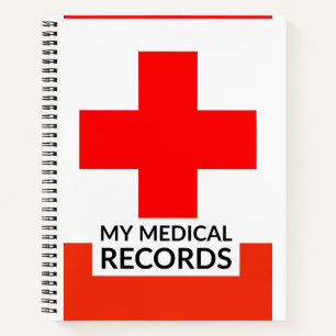 Medical Record Keeper Notebook style 2