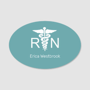 Medical Registered Nurse Name Tags