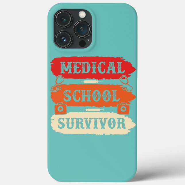 Medical School Doctor Student Med Education Case-Mate iPhone Case (Back)