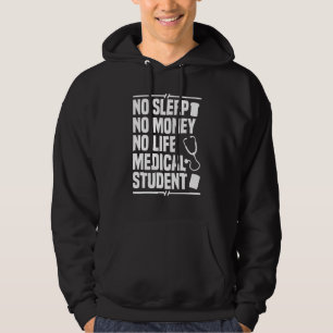 Medical School Doctor Student Med Education Gradua Hoodie