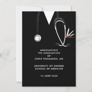 Medical School Graduation Announcement