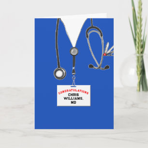medical school graduation card