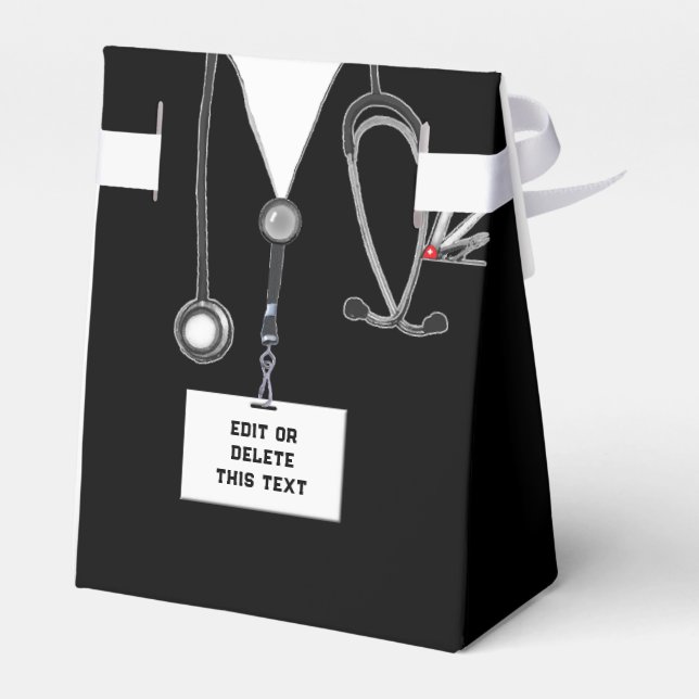 Medical School Graduation Favour Box (Back Side)