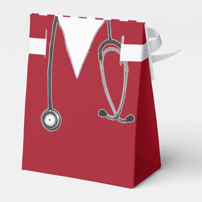 Medical School Graduation Favour Box (Back Side)