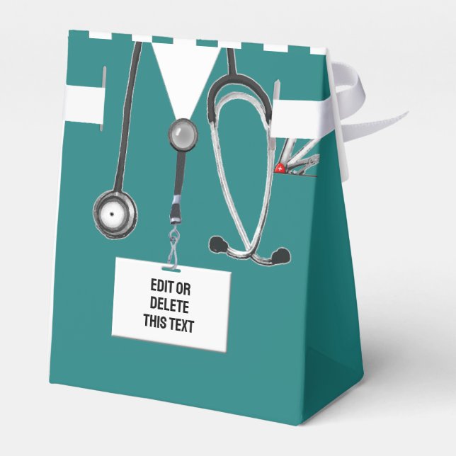 medical school graduation favour box (Back Side)
