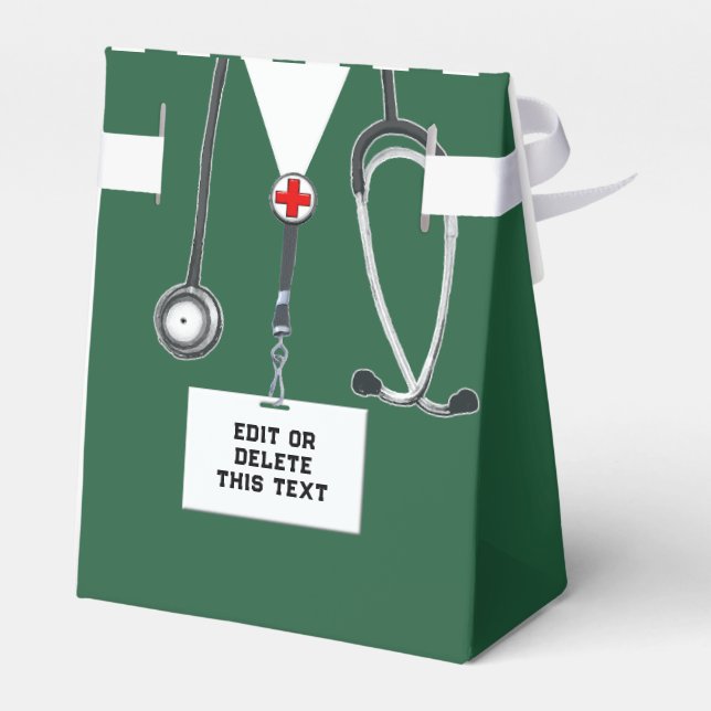 Medical School Graduation Favour Box (Back Side)