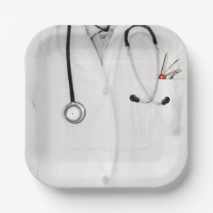 Medical School Graduation Paper Plates