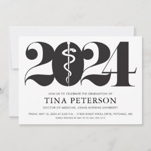 Medical School Graduation Party Invitation