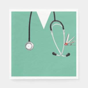 Medical School Graduation Party Napkin