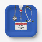 Medical School Graduation Party Paper Plates