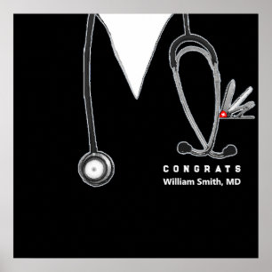 Medical School Graduation Poster