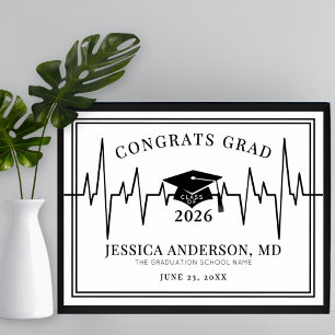 Medical School Graduation Sign