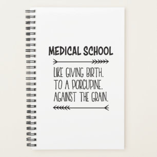 Medical School Med Student Medical Student Funny Planner