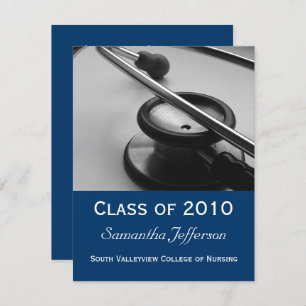 Medical School, Nursing Photo Graduation Invite