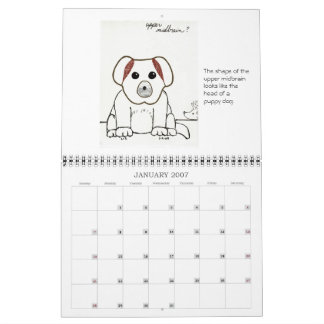 Medical School Sketches 2007 calendar