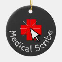 Medical Scribe Profession Ornament