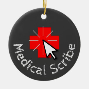 Medical Scribe Profession Ornament