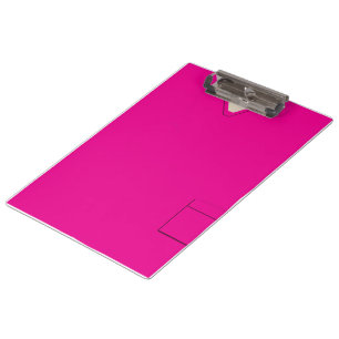 Medical Scrubs Nurse Doctor Hot Pink Clipboard