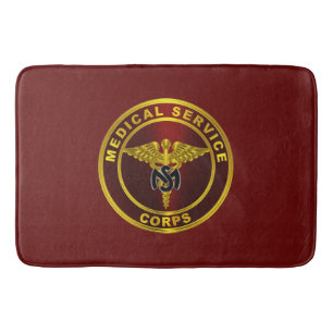 Medical Service Corps  Bath Mat