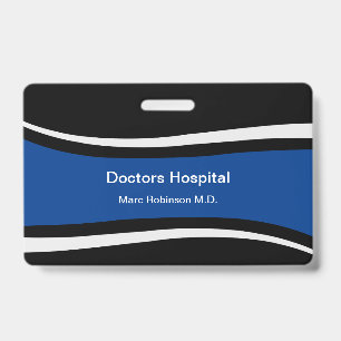 Medical Staff Modern ID Badges